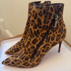 Christian Louboutin Animal Print Bootie